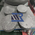 Carbon fiber cloth surface perforated hard felt disc